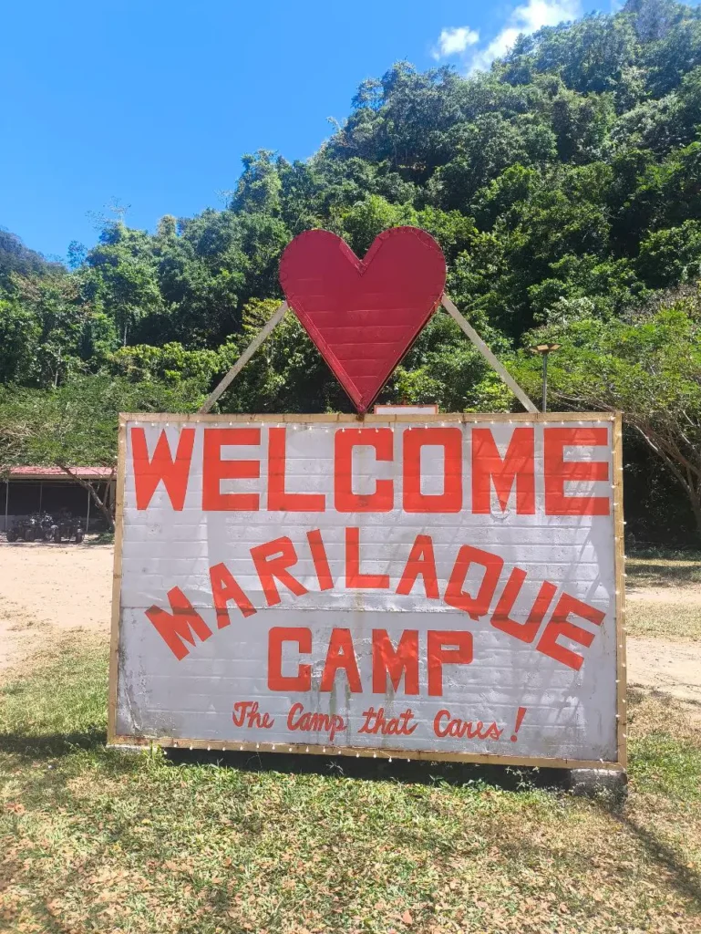 Welcome to the arch entrance of Marilaque Camp, Tanay, Rizal.